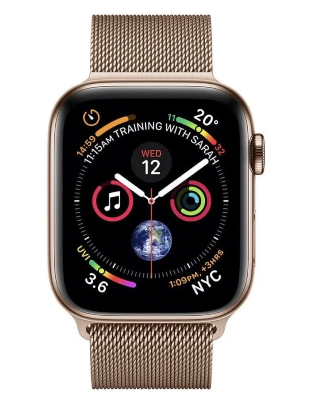 Apple Watch Series 4 GPS + Cellular 40mm Gold Stainless Steel